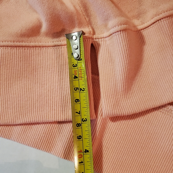 =/^Gap women's Henley sweatshirt in peach Ladies M - Picture 4 of 13